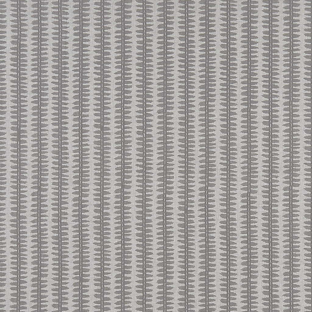Samples and Purchasing available for Risco - Charcoal Grey By Clarke And Clarke | Clarke & Clarke Origins |Stripes  Multipurpose Embroidery at Designer Wallcoverings and Fabrics