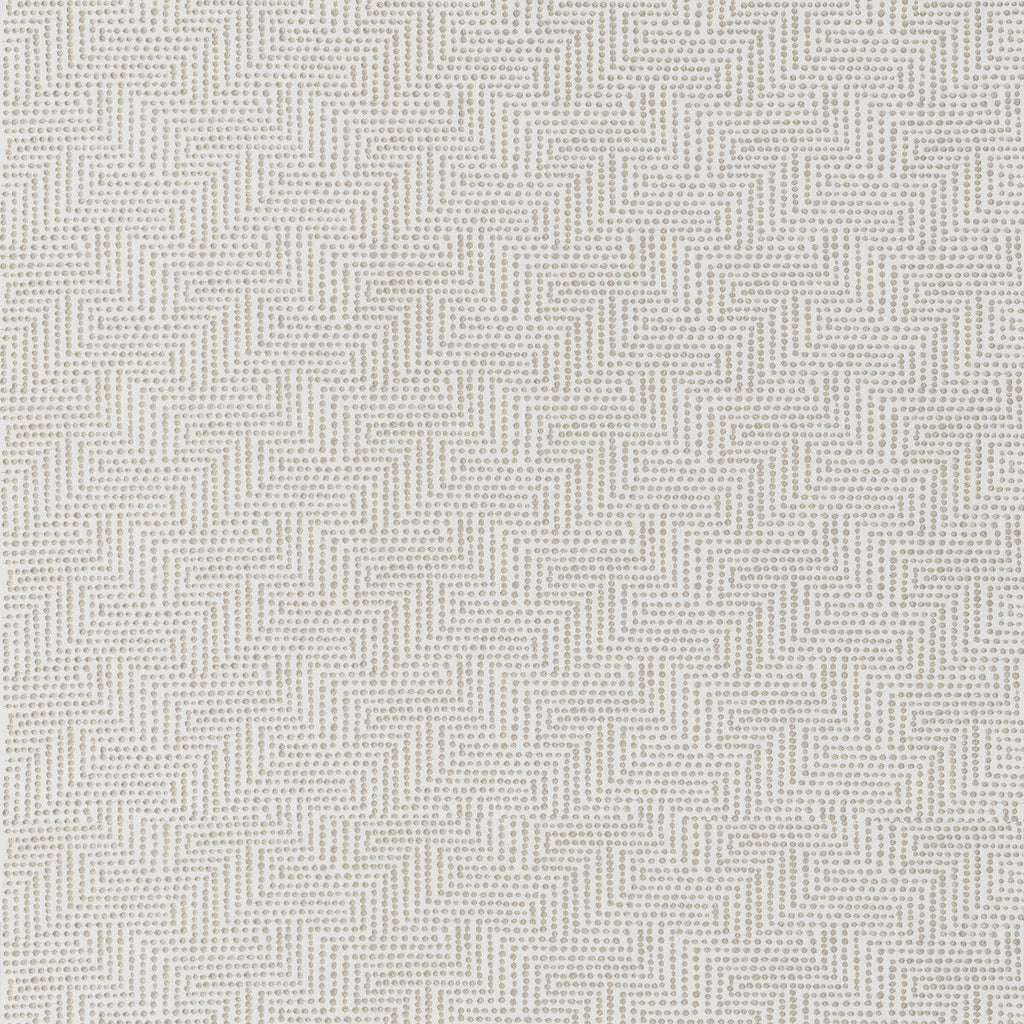 Samples and Purchasing available for Solitaire - Ivory/Linen White By Clarke And Clarke | Clarke & Clarke Origins | Dots Multipurpose  at Designer Wallcoverings and Fabrics