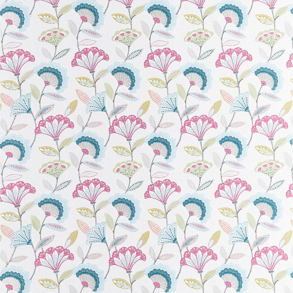 Samples and Purchasing available for Bohemia - Summer Ivory By Clarke And Clarke | Bohemia By Studio G For C&C |Botanical & Floral  Multipurpose Print at Designer Wallcoverings and Fabrics