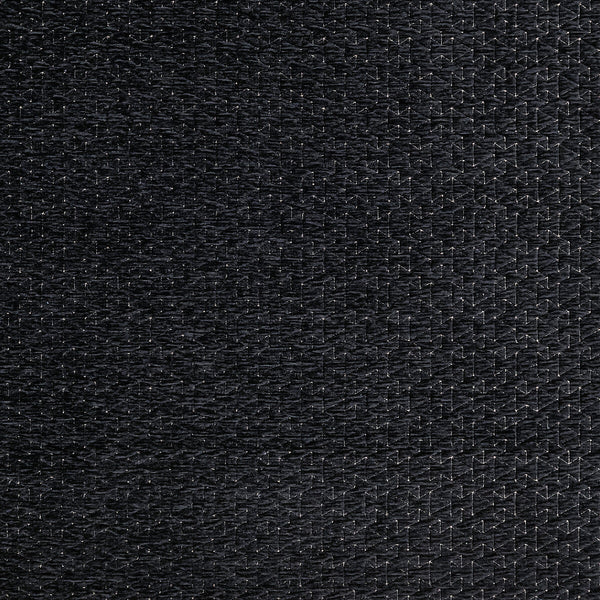Quarzo - Ebony Black By Clarke And Clarke | Clarke & Clarke Metalli |Geometric Texture Upholstery