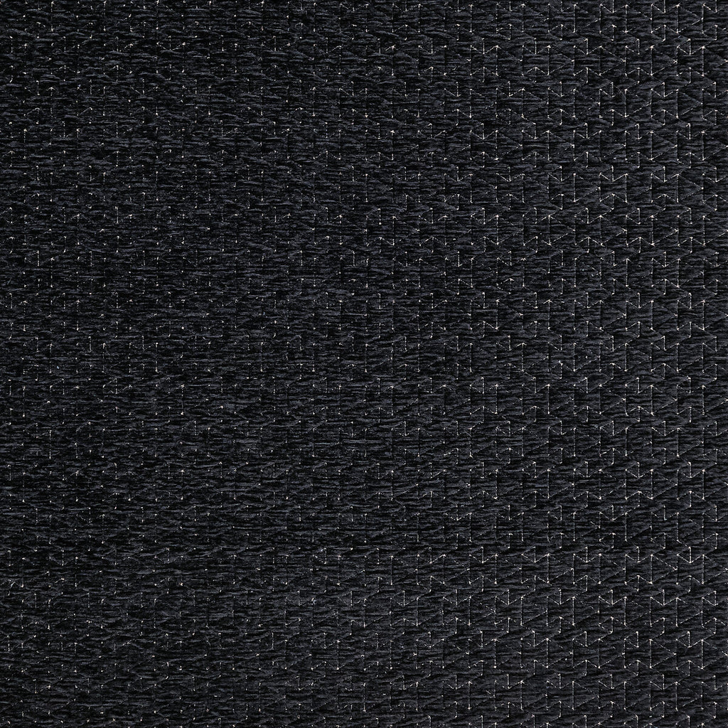 Samples and Purchasing available for Quarzo - Ebony Black By Clarke And Clarke | Clarke & Clarke Metalli |Geometric Texture Upholstery  at Designer Wallcoverings and Fabrics