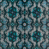 Caspian Velvet - Navy Blue By Clarke And Clarke | Wilderie By Emma J Shipley For C&C |Animal/Insects Novelty Multipurpose Print