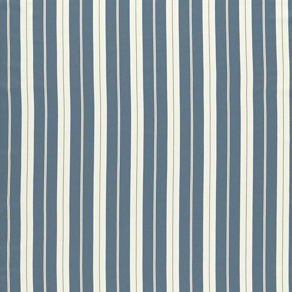 Belgravia - Denim/Linen Light Blue By Clarke And Clarke | Clarke & Clarke Edgeworth |Stripes  Upholstery