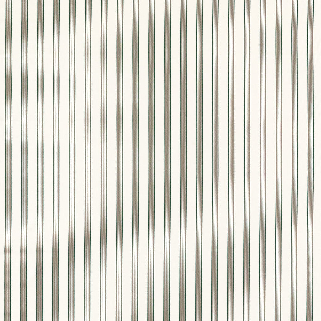 Samples and Purchasing available for Edison - Racing Green/Linen Green By Clarke And Clarke | Clarke & Clarke Edgeworth |Stripes  Upholstery  at Designer Wallcoverings and Fabrics