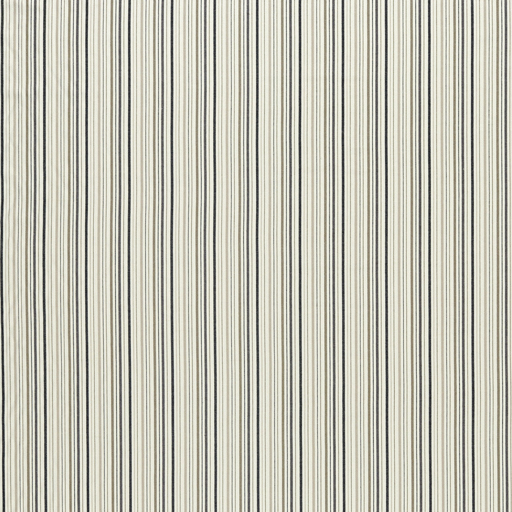 Samples and Purchasing available for Maryland - Charcoal/Natural Black By Clarke And Clarke | Clarke & Clarke Edgeworth |Stripes  Upholstery  at Designer Wallcoverings and Fabrics