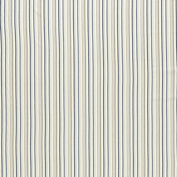 Maryland - Denim Blue By Clarke And Clarke | Clarke & Clarke Edgeworth |Stripes  Upholstery