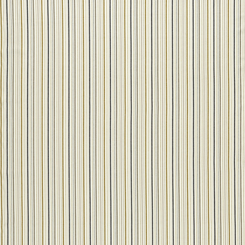 Samples and Purchasing available for Maryland - Ochre/Charcoal Yellow By Clarke And Clarke | Clarke & Clarke Edgeworth |Stripes  Upholstery  at Designer Wallcoverings and Fabrics