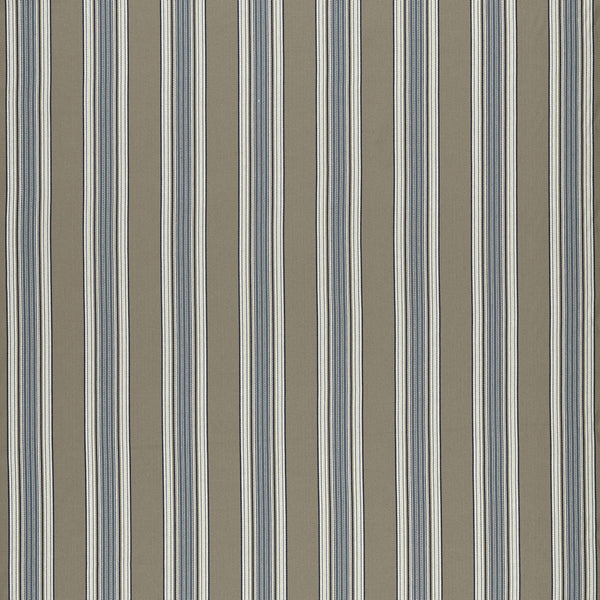 Marylebone - Denim/Linen Blue By Clarke And Clarke | Clarke & Clarke Edgeworth |Stripes  Upholstery