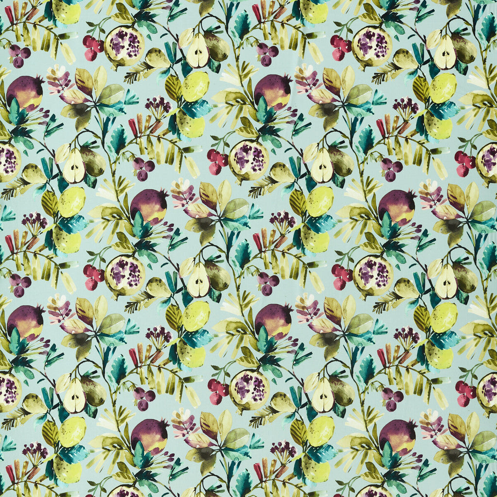 Samples and Purchasing available for Fruta - Mineral Velvet Multi By Clarke And Clarke | Amazonia By Studio G For C&C |Botanical & Floral  Multipurpose Print at Designer Wallcoverings and Fabrics