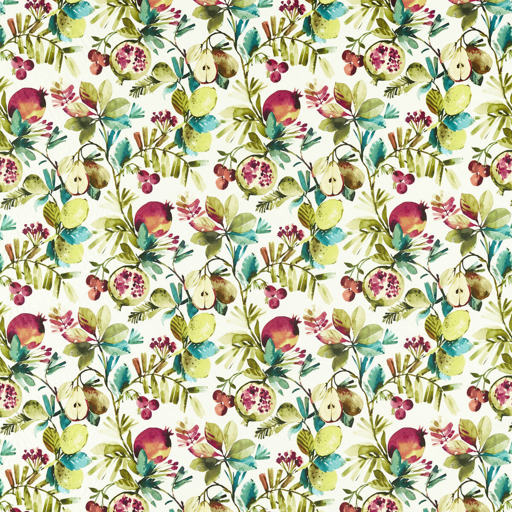 Samples and Purchasing available for Fruta - Summer Cotton Multi By Clarke And Clarke | Amazonia By Studio G For C&C |Botanical & Floral  Multipurpose Print at Designer Wallcoverings and Fabrics