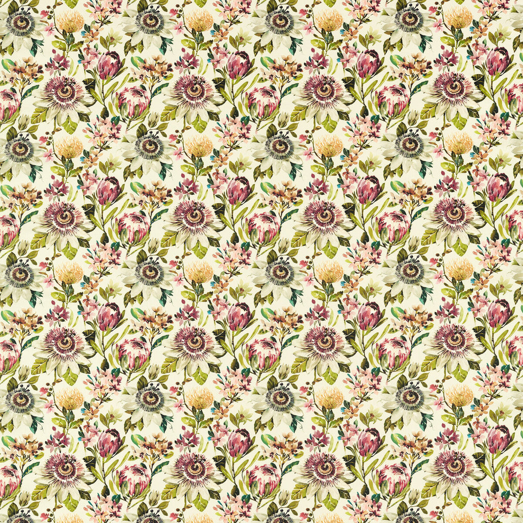 Samples and Purchasing available for Paradise - Autumn Multi By Clarke And Clarke | Amazonia By Studio G For C&C |Botanical & Floral  Multipurpose Print at Designer Wallcoverings and Fabrics