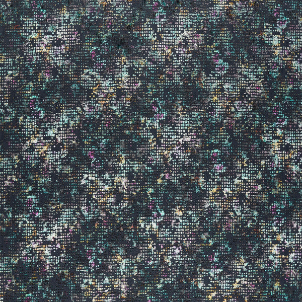 Scintilla - Midnight Dark Blue By Clarke And Clarke | Clarke & Clarke Fusion | Modern Upholstery Velvet