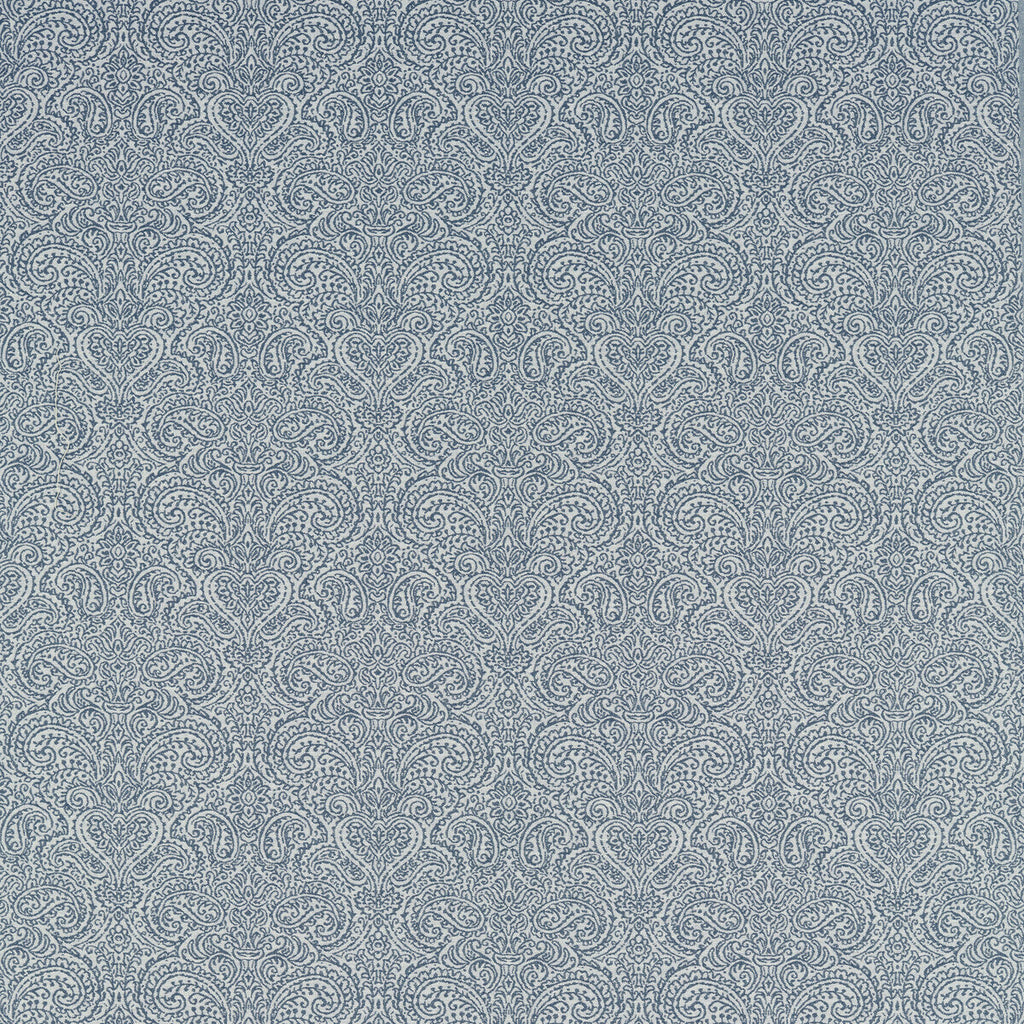 Samples and Purchasing available for Ada - Midnight Blue By Clarke And Clarke | Clarke & Clarke Vintage | Damask Upholstery  at Designer Wallcoverings and Fabrics