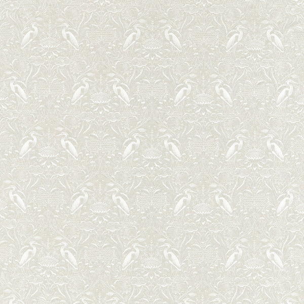 Nakuru - Ivory/Linen Beige By Clarke And Clarke | Clarke & Clarke Vintage |Botanical & Floral Texture Drapery Embroidery