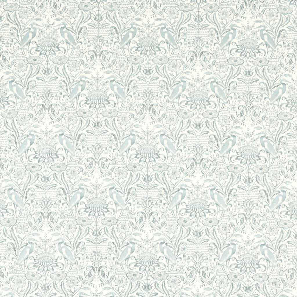 Samples and Purchasing available for Nakuru - Mineral Turquoise By Clarke And Clarke | Clarke & Clarke Vintage |Botanical & Floral Texture Drapery Embroidery at Designer Wallcoverings and Fabrics