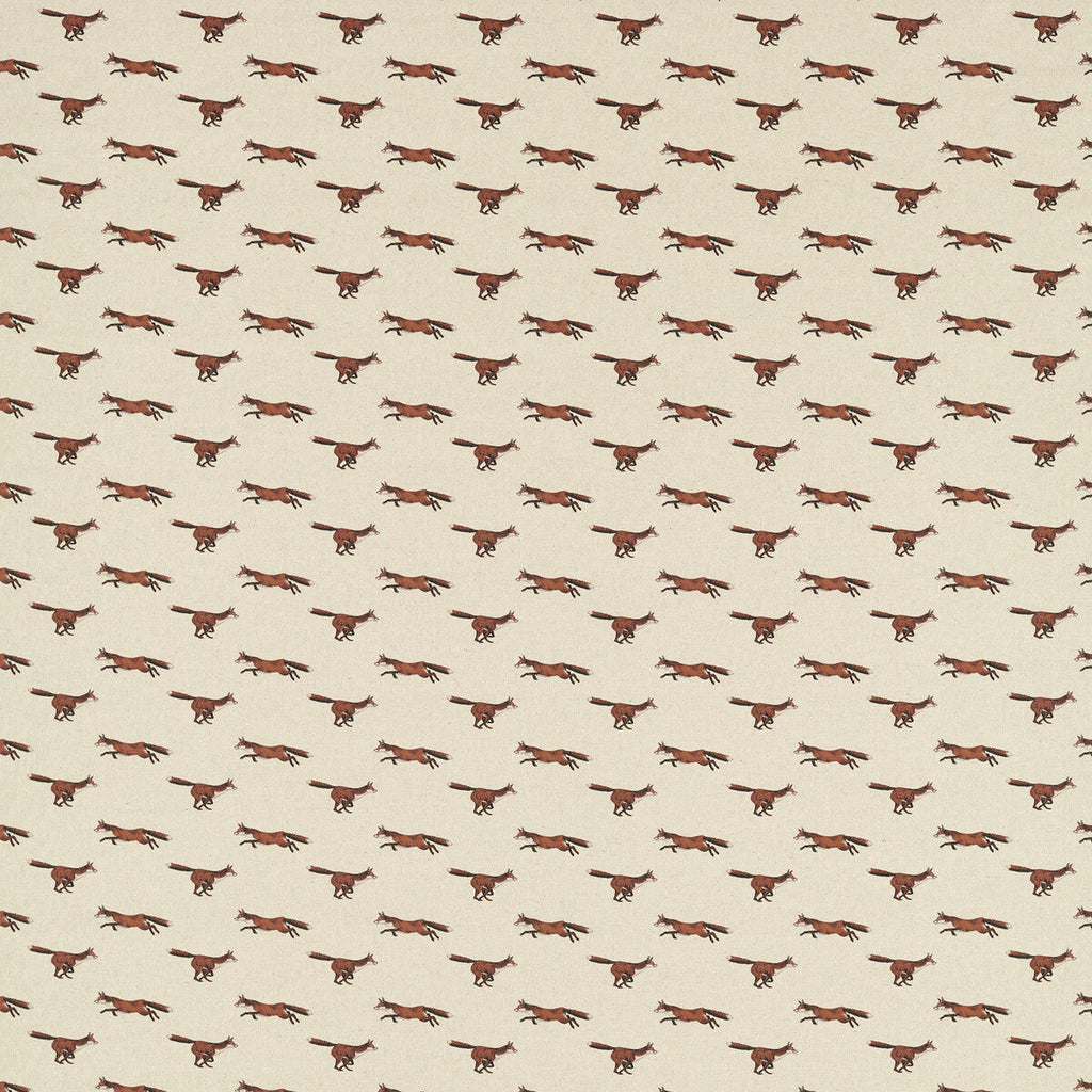 Samples and Purchasing available for Foxbury - Spice Rust By Clarke And Clarke | Country Escape By Studio G For C&C |Animal/Insects Novelty Multipurpose Print at Designer Wallcoverings and Fabrics