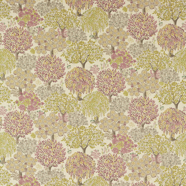 Tatton - Autumn Multi By Clarke And Clarke | Country Escape By Studio G For C&C |Botanical & Floral  Multipurpose Print