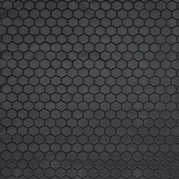 Hexa - Espresso Espresso By Clarke And Clarke | Illusion By Studio G For C&C | Geometric Upholstery Velvet