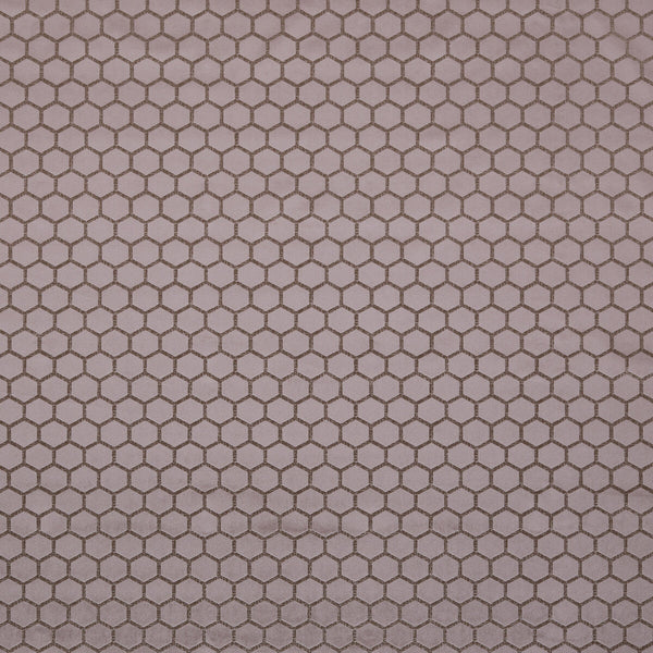 Hexa - Heather Purple By Clarke And Clarke | Illusion By Studio G For C&C | Geometric Upholstery Velvet