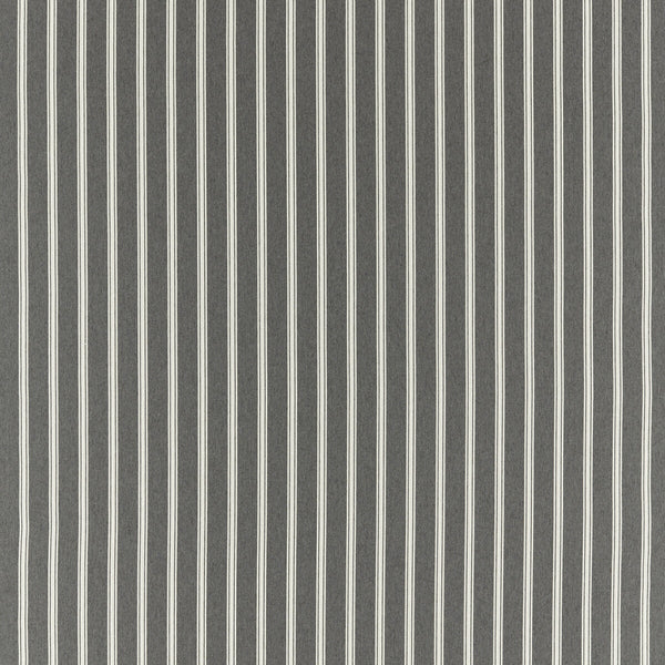 Anderson - Charcoal Charcoal By Clarke And Clarke | Clarke & Clarke Burlington |Stripes  Upholstery