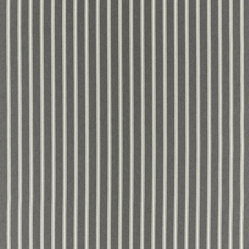 Samples and Purchasing available for Anderson - Charcoal Charcoal By Clarke And Clarke | Clarke & Clarke Burlington |Stripes  Upholstery  at Designer Wallcoverings and Fabrics