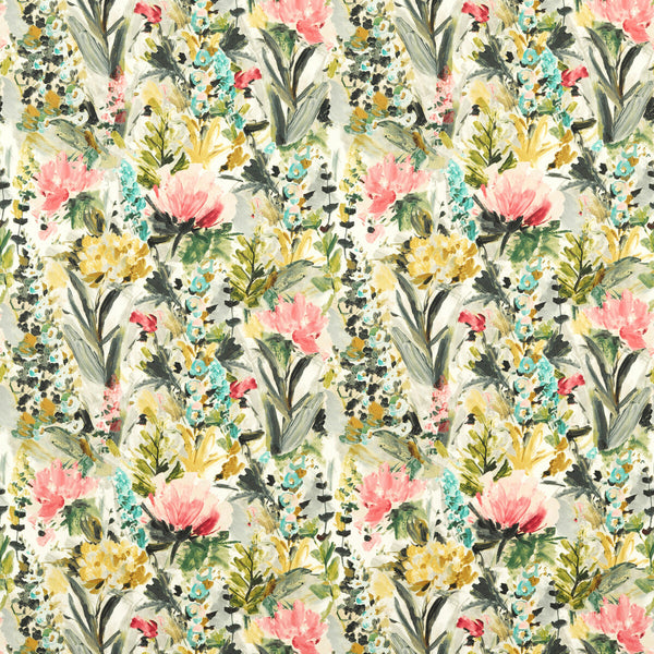Hydrangea - Autumn Multi By Clarke And Clarke | Floral Flourish By Studio G For C&C |Botanical & Floral  Multipurpose Print