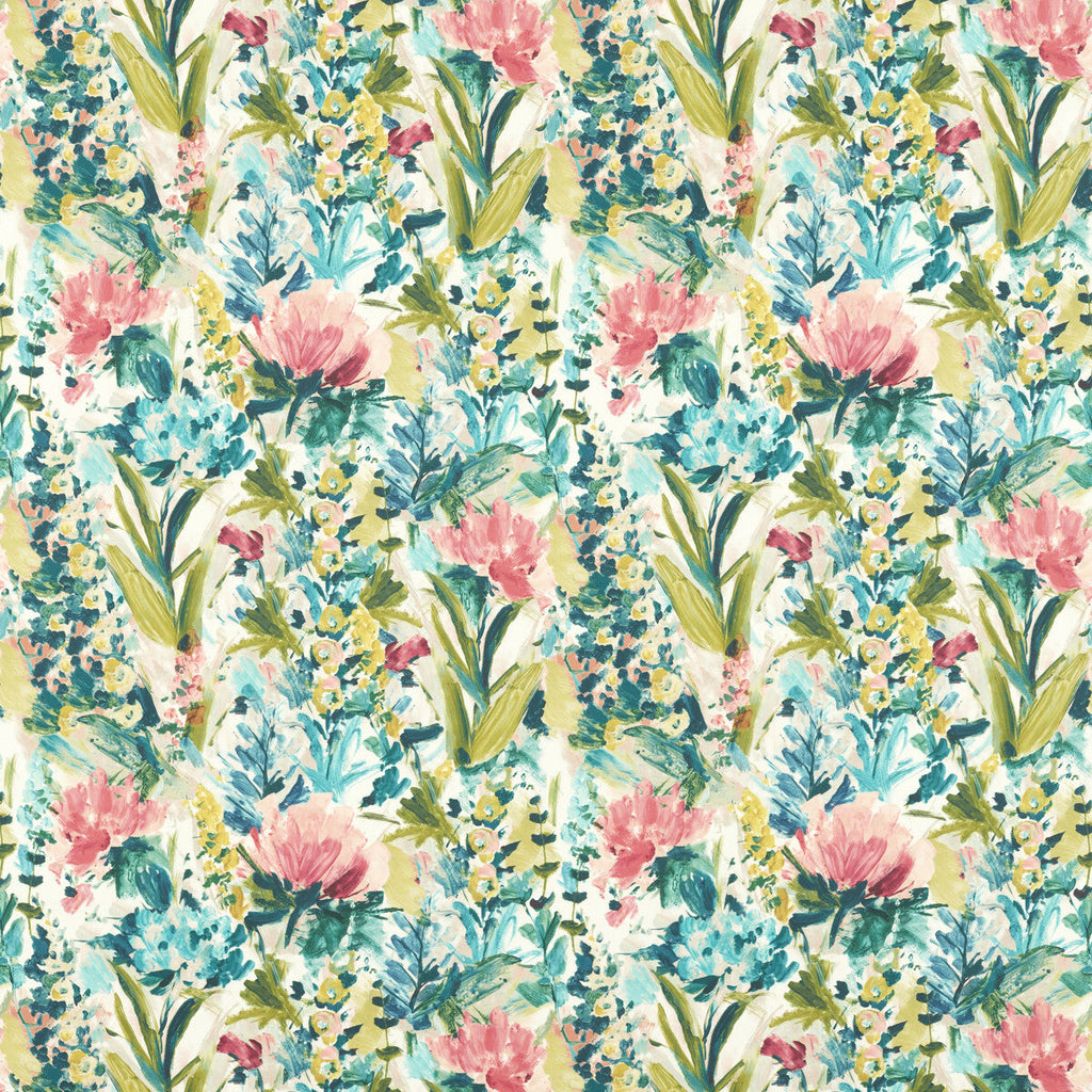 Samples and Purchasing available for Hydrangea - Spice/Forest Multi By Clarke And Clarke | Floral Flourish By Studio G For C&C |Botanical & Floral  Multipurpose Print at Designer Wallcoverings and Fabrics