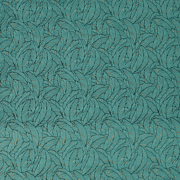 Selva - Emerald Velvet Green By Clarke And Clarke | Clarke & Clarke Exotica 2 | Botanical & Floral Upholstery Velvet