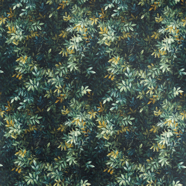 Congo - Forest Velvet Green By Clarke And Clarke | Clarke & Clarke Exotica 2 | Botanical & Floral Multipurpose Velvet