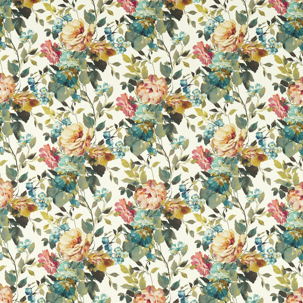 Samples and Purchasing available for Bloom - Antique Rust By Clarke And Clarke | Clarke & Clarke Exotica 2 |Botanical & Floral  Multipurpose Print at Designer Wallcoverings and Fabrics