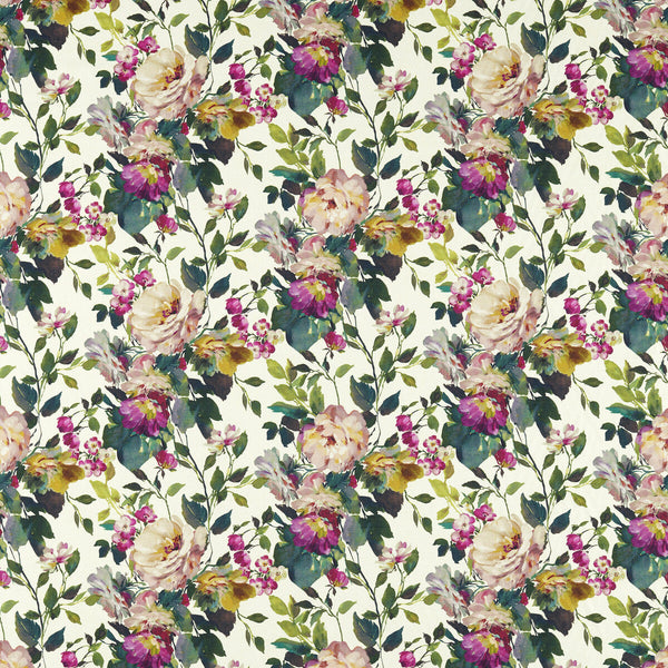 Bloom - Fuchsia Fuschia By Clarke And Clarke | Clarke & Clarke Exotica 2 |Botanical & Floral  Multipurpose Print