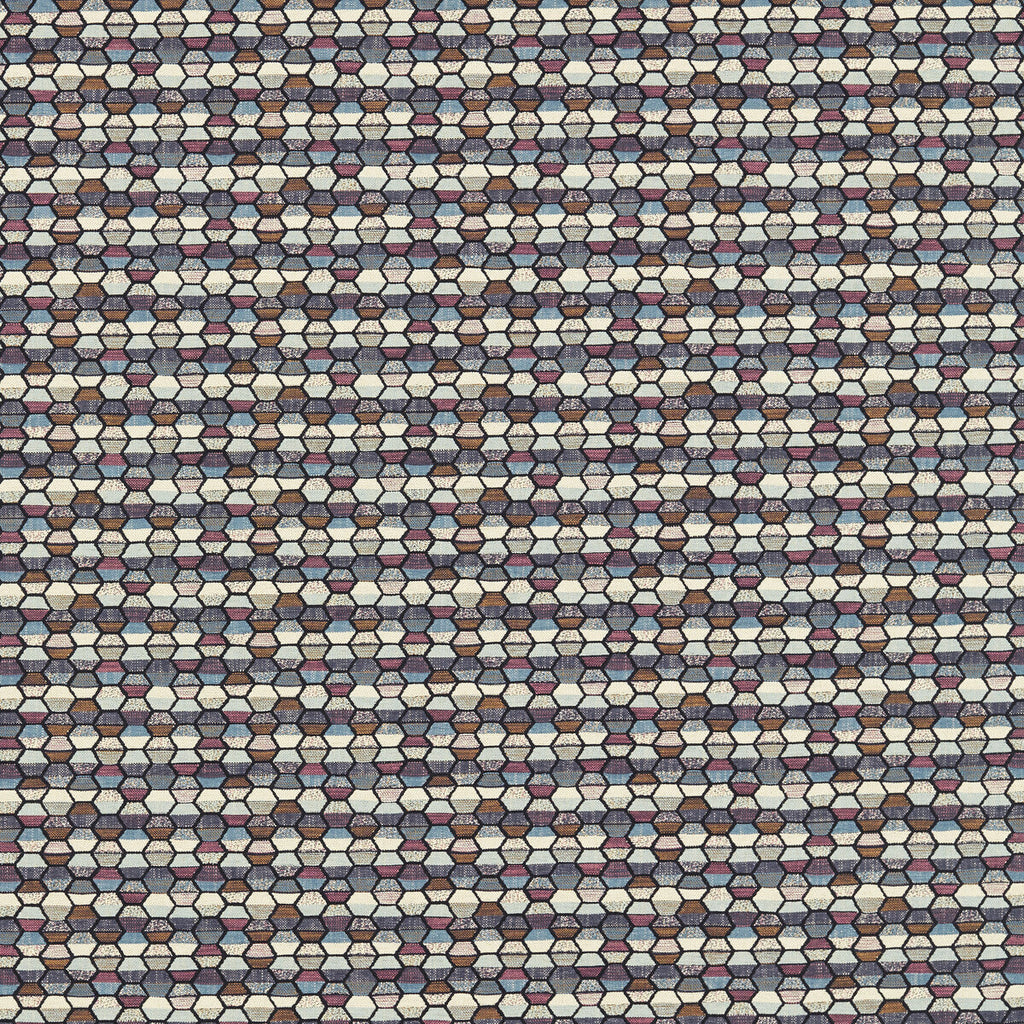 Samples and Purchasing available for Cosmic - Mineral/Raspberry Turquoise By Clarke And Clarke | Clarke And Clarke Equinox 2 | Geometric Upholstery Chenille at Designer Wallcoverings and Fabrics