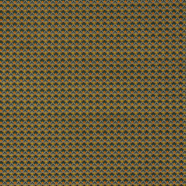 Lyra - Spice/Forest Orange By Clarke And Clarke | Clarke And Clarke Equinox 2 |Diamond Small Scale Upholstery Chenille