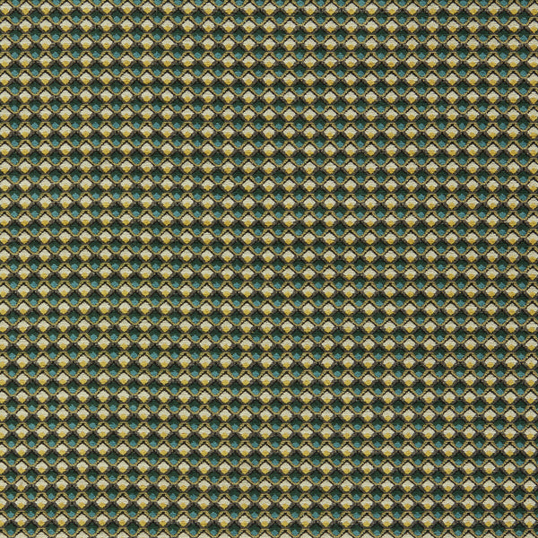 Lyra - Teal/Citrus Teal By Clarke And Clarke | Clarke And Clarke Equinox 2 |Diamond Small Scale Upholstery Chenille