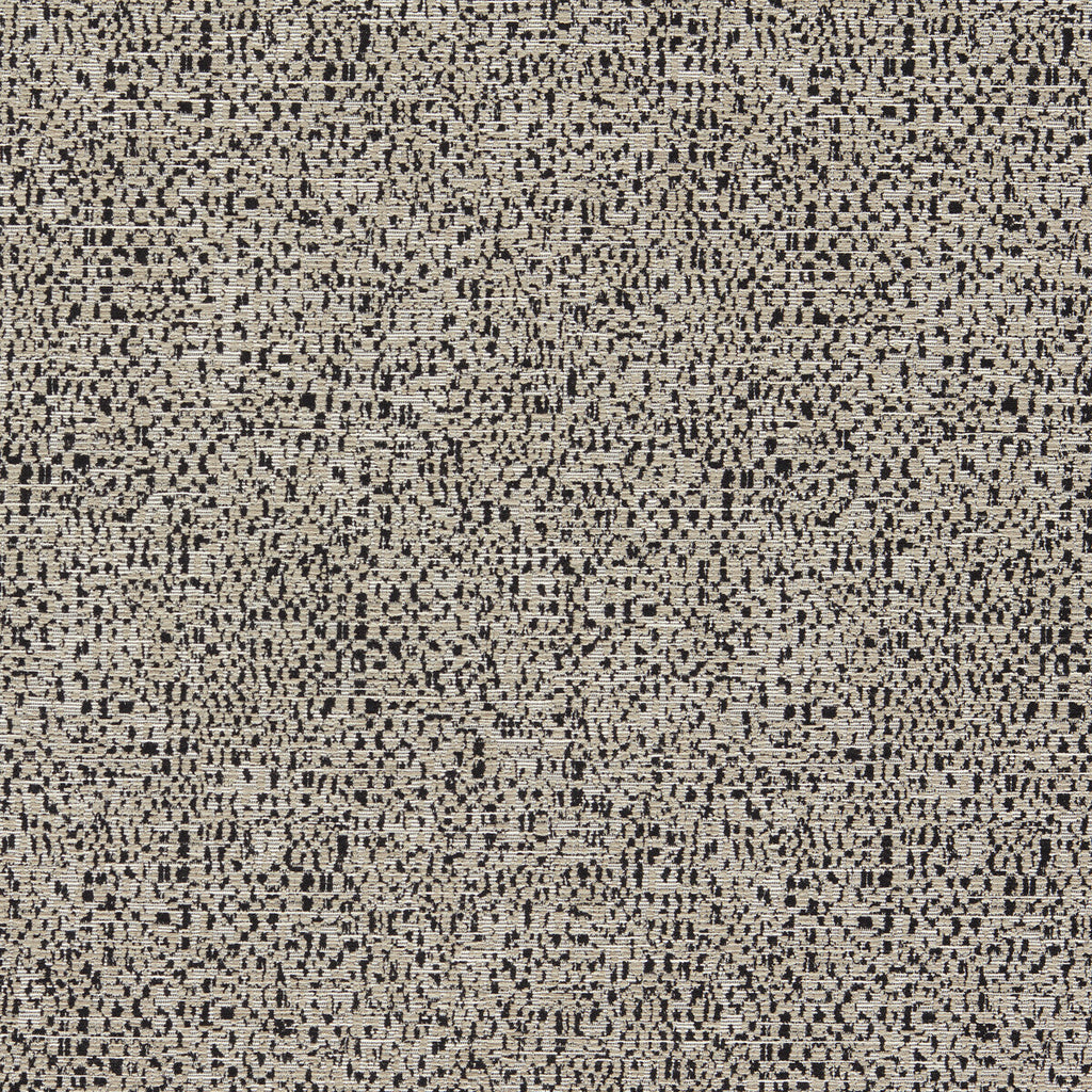 Samples and Purchasing available for Orion - Noir Black By Clarke And Clarke | Clarke And Clarke Equinox 2 |Abstract Modern Upholstery Chenille at Designer Wallcoverings and Fabrics