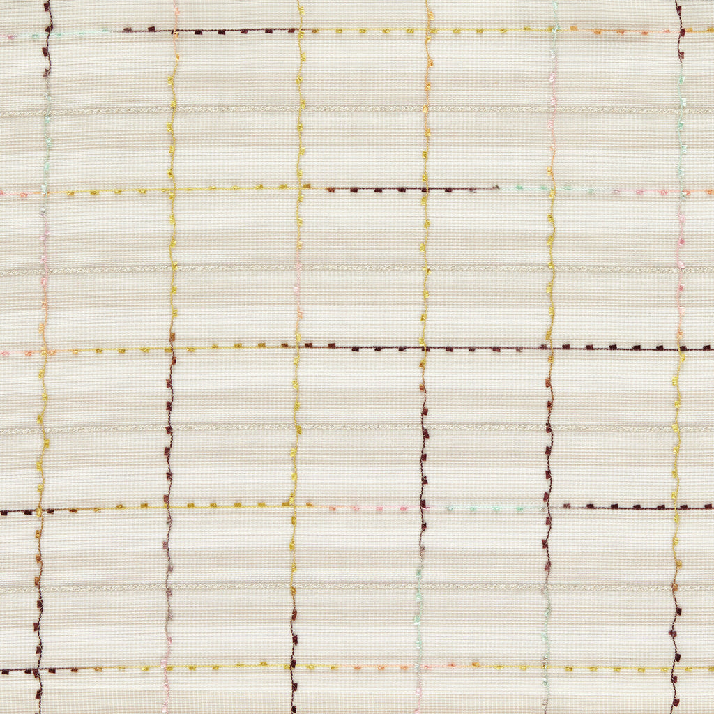 Samples and Purchasing available for Alberte - Summer White By Clarke And Clarke | Clarke And Clarke Vardo Sheers |Plaid / Check Texture Drapery Sheer at Designer Wallcoverings and Fabrics