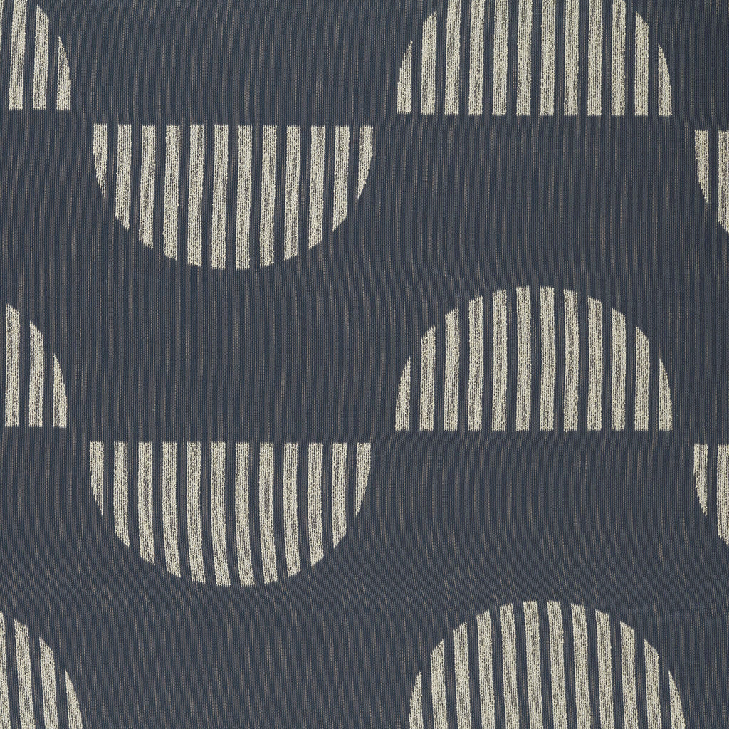 Samples and Purchasing available for Anton - Midnight Dark Blue By Clarke And Clarke | Clarke And Clarke Vardo Sheers |Geometric Stripes Drapery Casement at Designer Wallcoverings and Fabrics