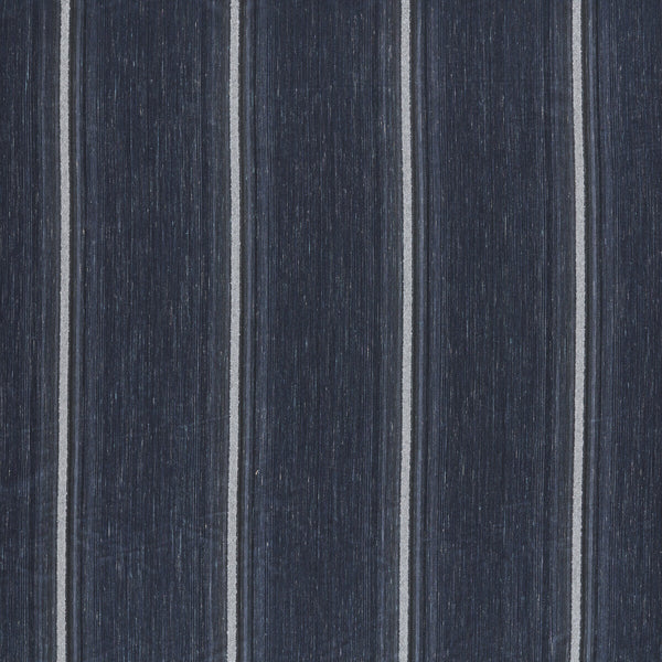 Jonas - Midnight Dark Blue By Clarke And Clarke | Clarke And Clarke Vardo Sheers |Stripes Texture Drapery Sheer