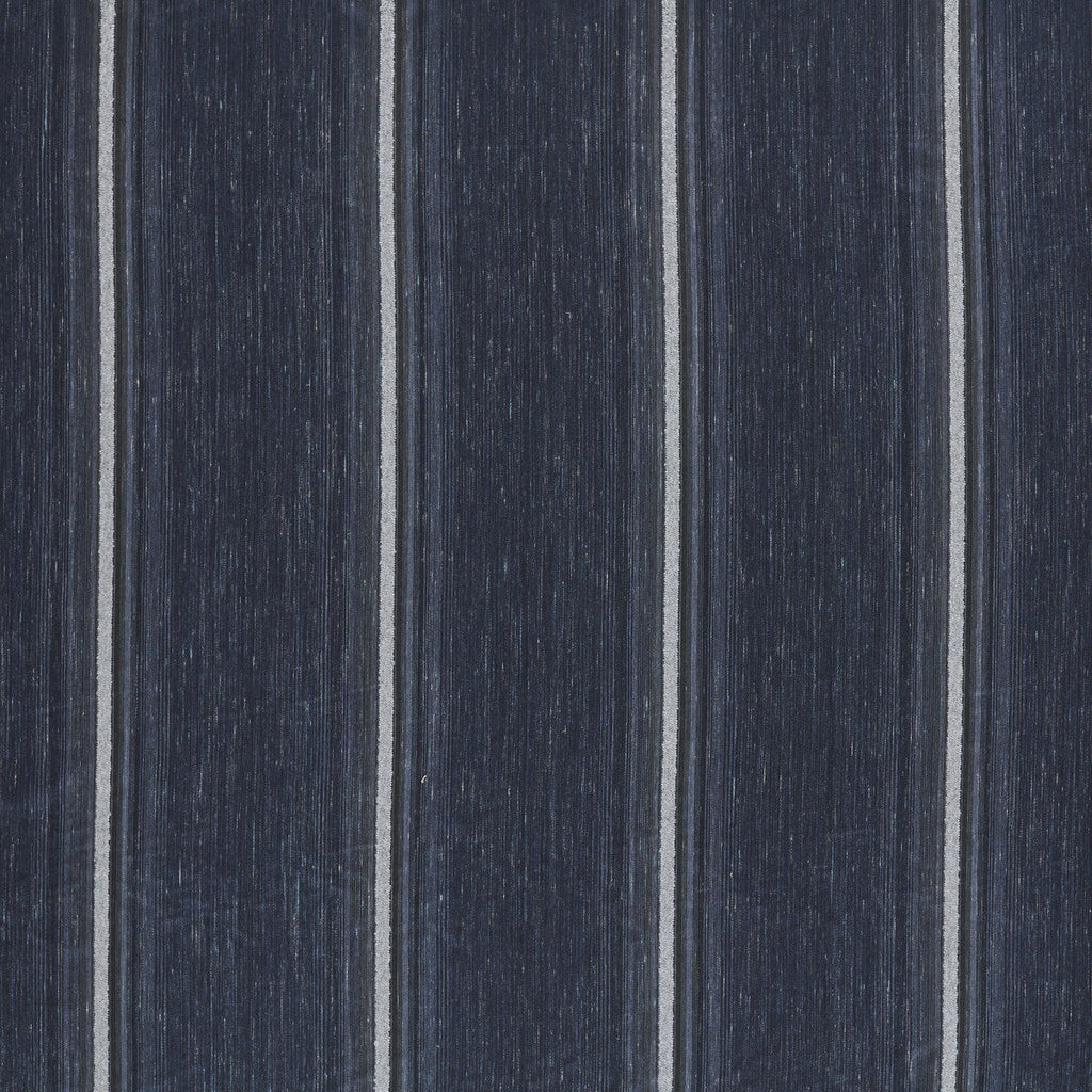 Samples and Purchasing available for Jonas - Midnight Dark Blue By Clarke And Clarke | Clarke And Clarke Vardo Sheers |Stripes Texture Drapery Sheer at Designer Wallcoverings and Fabrics