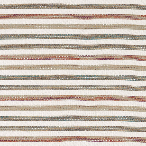 Elias - Autumn Red By Clarke And Clarke | Clarke & Clarke Soren |Stripes Texture Upholstery Chenille