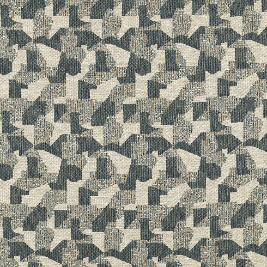 Samples and Purchasing available for Espen - Moss Blue By Clarke And Clarke | Clarke & Clarke Soren |Geometric Texture Upholstery  at Designer Wallcoverings and Fabrics
