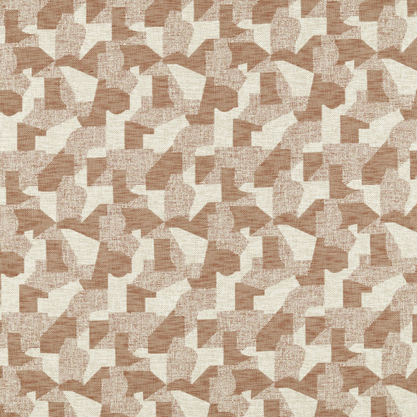 Espen - Rust Rust By Clarke And Clarke | Clarke & Clarke Soren |Geometric Texture Upholstery
