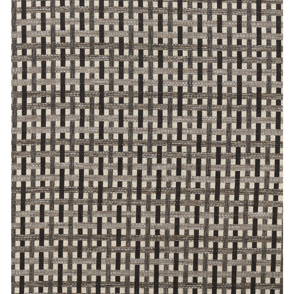 Kasper - Charcoal/Linen Black By Clarke And Clarke | Clarke & Clarke Soren |Plaid / Check Texture Upholstery Chenille