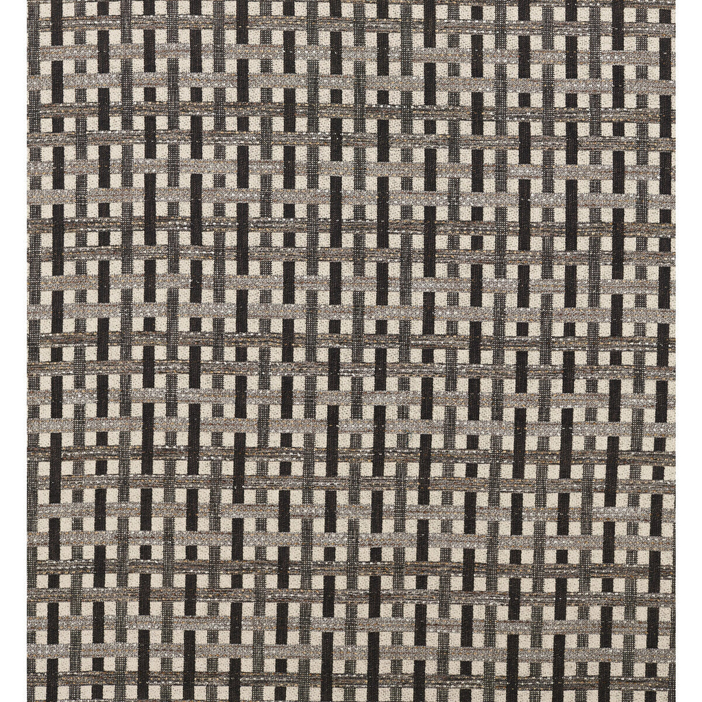Samples and Purchasing available for Kasper - Charcoal/Linen Black By Clarke And Clarke | Clarke & Clarke Soren |Plaid / Check Texture Upholstery Chenille at Designer Wallcoverings and Fabrics