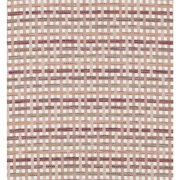 Kasper - Summer Pink By Clarke And Clarke | Clarke & Clarke Soren |Plaid / Check Texture Upholstery Chenille