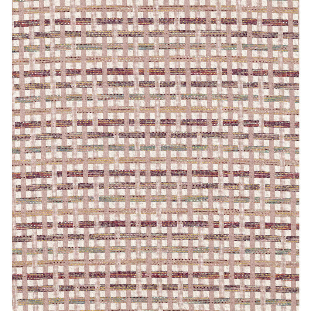 Samples and Purchasing available for Kasper - Summer Pink By Clarke And Clarke | Clarke & Clarke Soren |Plaid / Check Texture Upholstery Chenille at Designer Wallcoverings and Fabrics