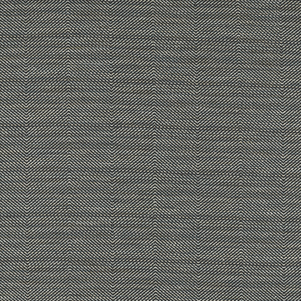 Samples and Purchasing available for Loki - Charcoal Black By Clarke And Clarke | Clarke & Clarke Soren |Herringbone/Tweed Texture Upholstery Chenille at Designer Wallcoverings and Fabrics
