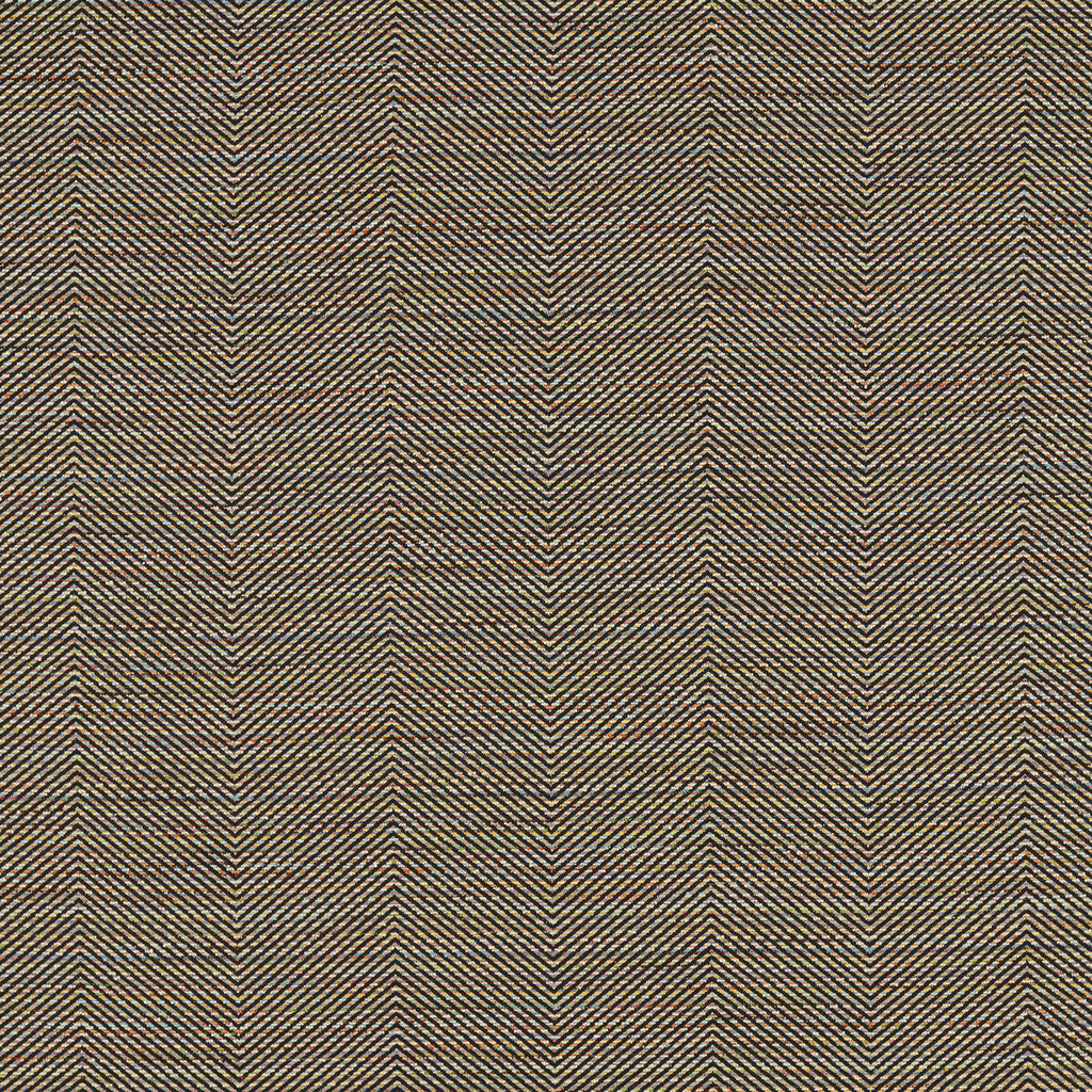 Samples and Purchasing available for Loki - Charcoal/Multi Yellow By Clarke And Clarke | Clarke & Clarke Soren |Herringbone/Tweed Texture Upholstery Chenille at Designer Wallcoverings and Fabrics