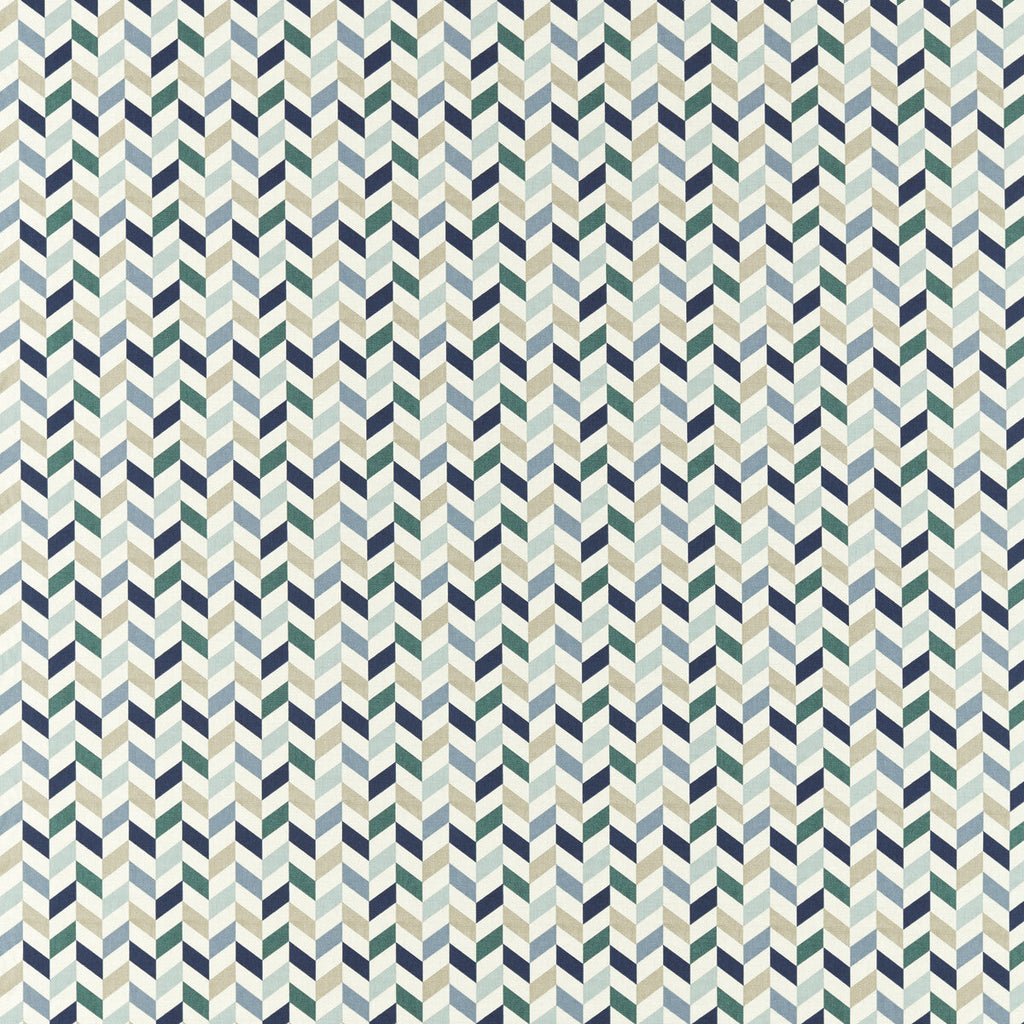 Samples and Purchasing available for Phoenix - Mineral/Navy Dark Blue By Clarke And Clarke | Formations By Studio G For C&C |Herringbone/Tweed Stripes Multipurpose Print at Designer Wallcoverings and Fabrics