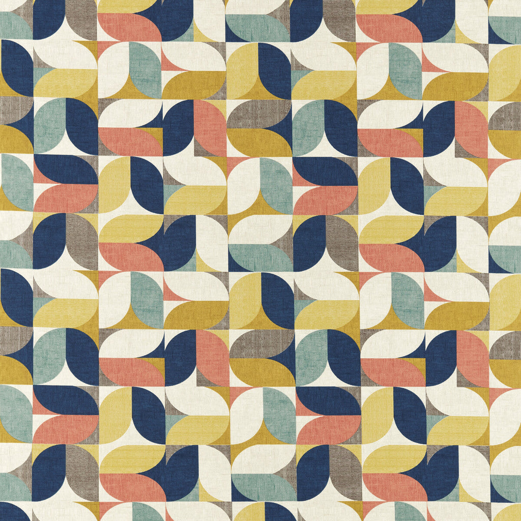 Samples and Purchasing available for Reno - Multi Multi By Clarke And Clarke | Formations By Studio G For C&C |Geometric  Multipurpose Print at Designer Wallcoverings and Fabrics